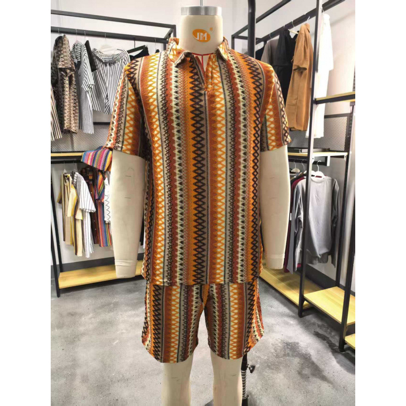 Vintage Hawaiian Floral Shirt - قميص بولو رجالي جديد لصيف 2026
