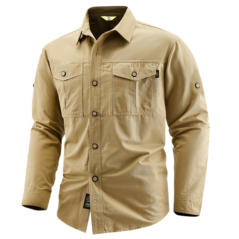 قمصان رجالية عسكرية للأعمال، ق - مراجعة Tactical Military Shirt Cargo وسعره