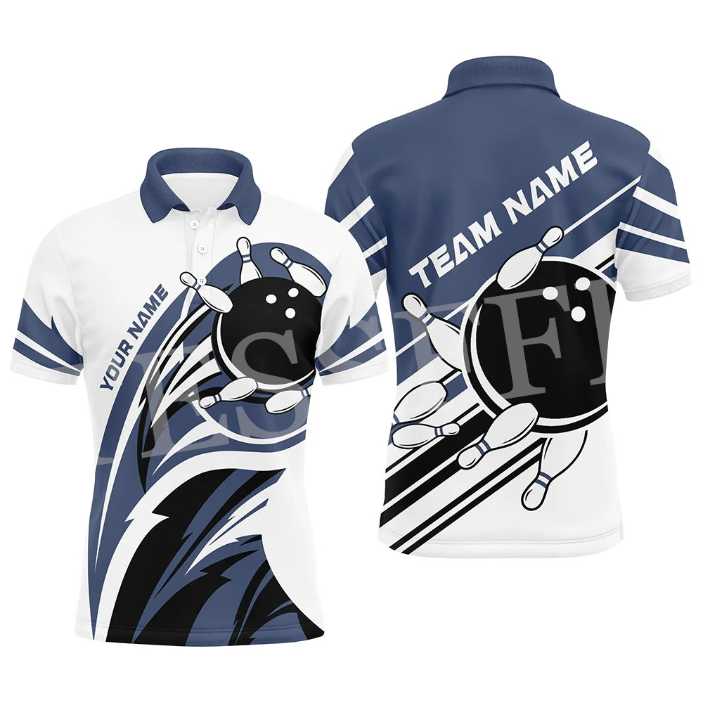 اسم مخصص قميص بولو ، 3DPrint ، - مراجعة Short Sleeve Bowling Shirt Retro وسعره