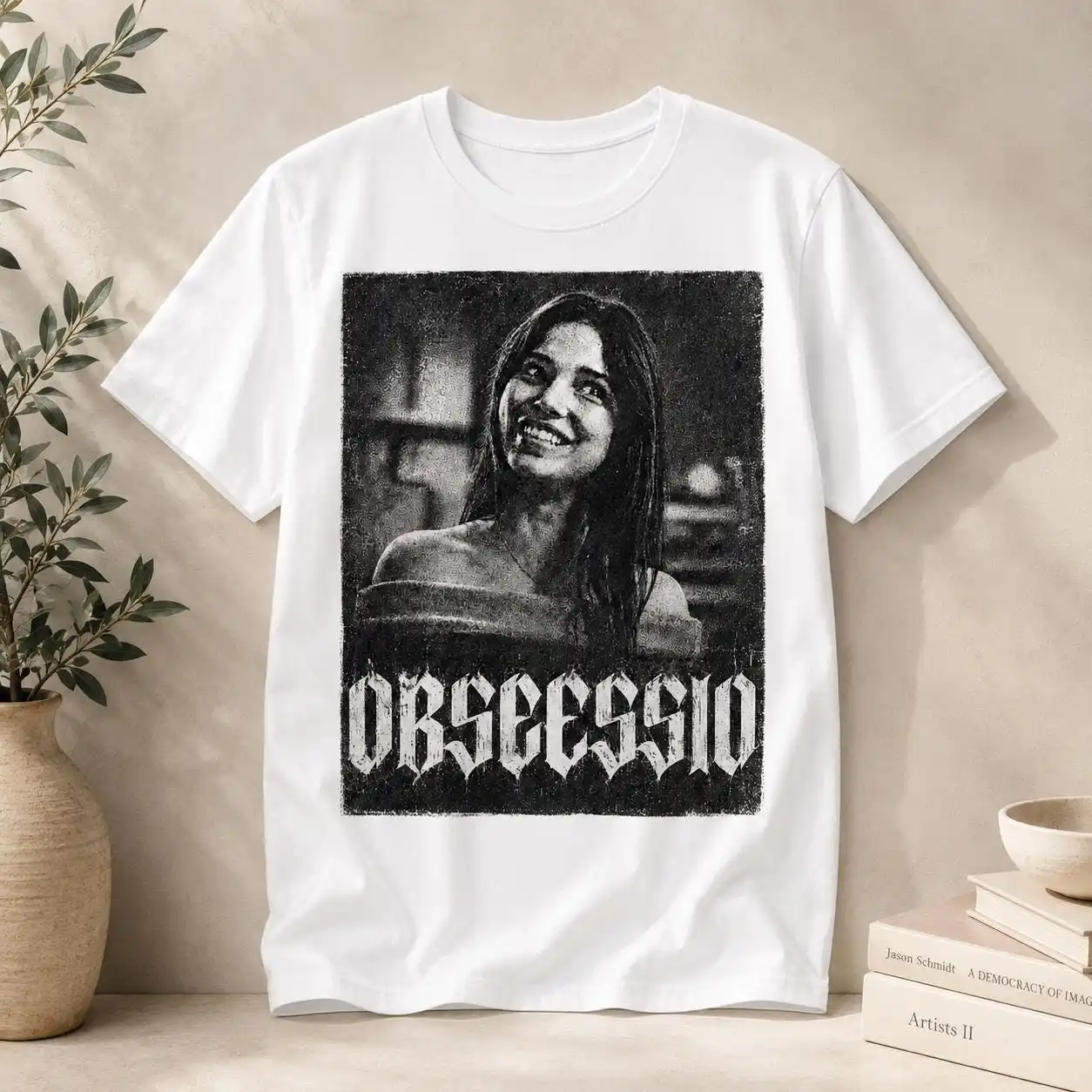 تي شيرت فينتاج أوبسيشن بتصميم  - مراجعة Acid Wash Vintage Graphic T Shirt وسعره